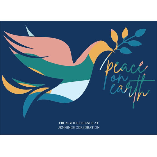 Peace on Earth Flat Holiday Cards